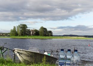 Ausblick Kuopio auf See ©Foto: Tarja Prüss - Tarjas Blog - Reiseblog Finnland